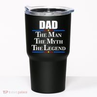 Dad The Man The Myth The Legend Stars Tumbler thumb 0