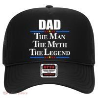 Dad The Man The Myth The Legend Stars Hat thumb 0