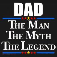 Dad The Man The Myth The Legend Stars Toddler Hoodie thumb 2