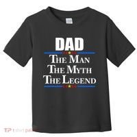 Dad The Man The Myth The Legend Stars Toddler T-Shirt thumb 0
