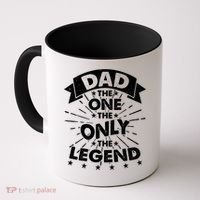 Dad The One The Only The Legend Coffee Mug thumb 0