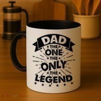 Dad The One The Only The Legend Coffee Mug thumb 4