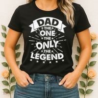 Dad The One The Only The Legend Women's T-Shirt thumb 2