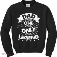 Dad The One The Only The Legend Kids Sweatshirt thumb 0