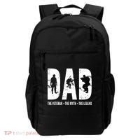 Dad The Veteran The Myth The Legend Backpack thumb 0