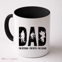 Dad The Veteran The Myth The Legend Coffee Mug thumb 0