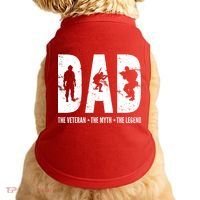 Dad The Veteran The Myth The Legend Doggie Tank thumb 0