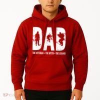 Dad The Veteran The Myth The Legend Hoodie thumb 2