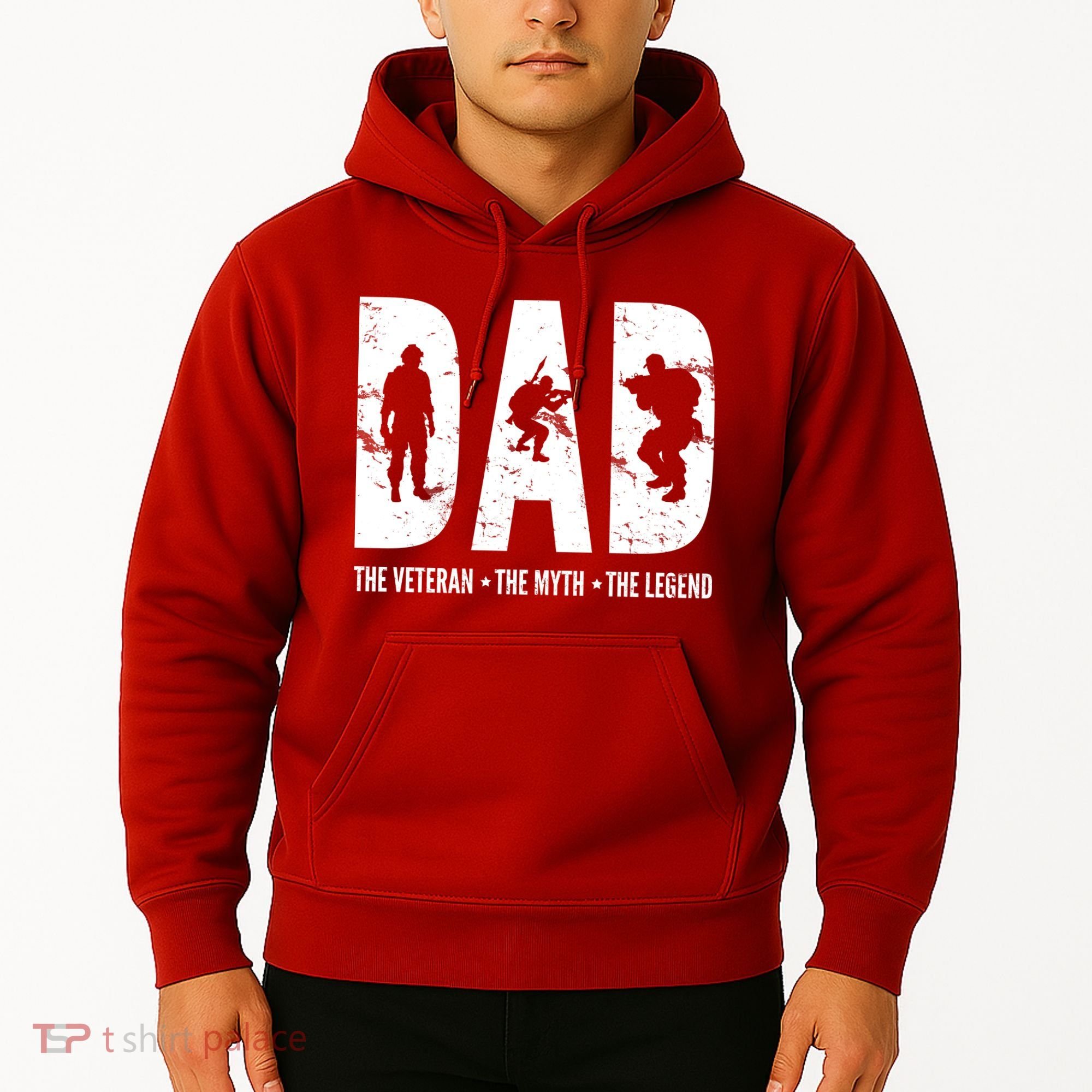 Dad The Veteran The Myth The Legend Hoodie