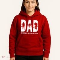 Dad The Veteran The Myth The Legend Hoodie thumb 5