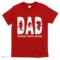 Dad The Veteran The Myth The Legend T-Shirt thumb 0