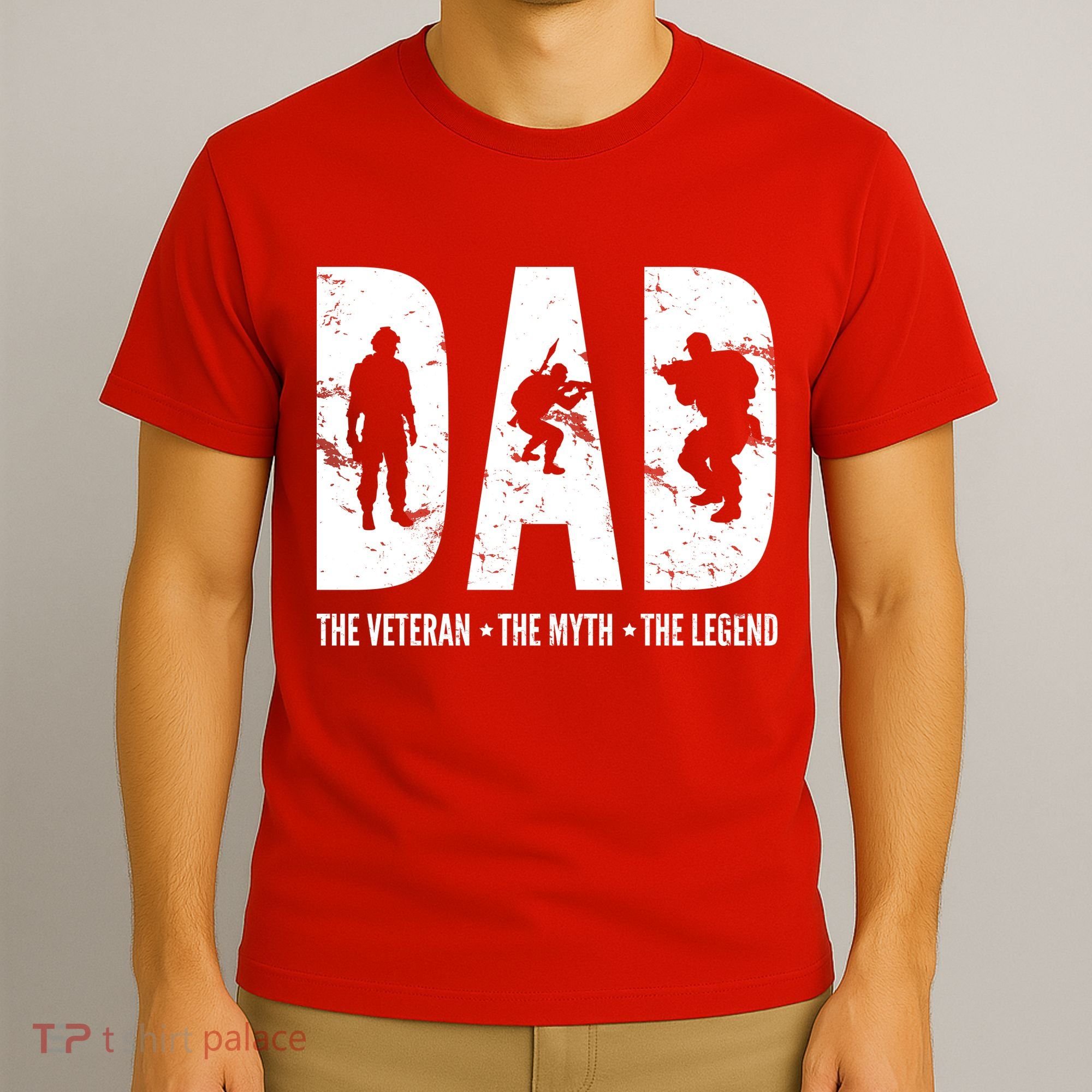 Dad The Veteran The Myth The Legend T-Shirt