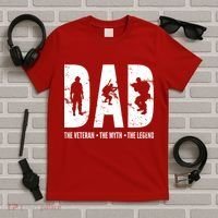 Dad The Veteran The Myth The Legend T-Shirt thumb 5