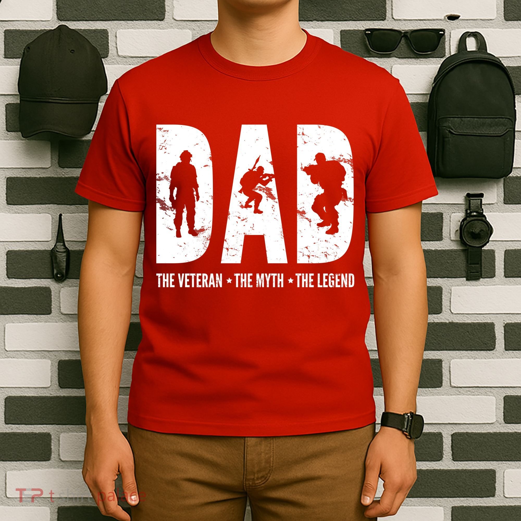 Dad The Veteran The Myth The Legend T-Shirt