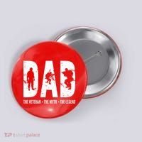 Dad The Veteran The Myth The Legend Button thumb 0
