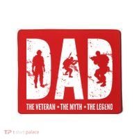 Dad The Veteran The Myth The Legend Mousepad thumb 0