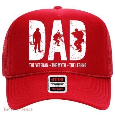 Dad The Veteran The Myth The Legend Hat
