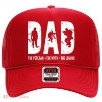 Dad The Veteran The Myth The Legend Hat thumb 0