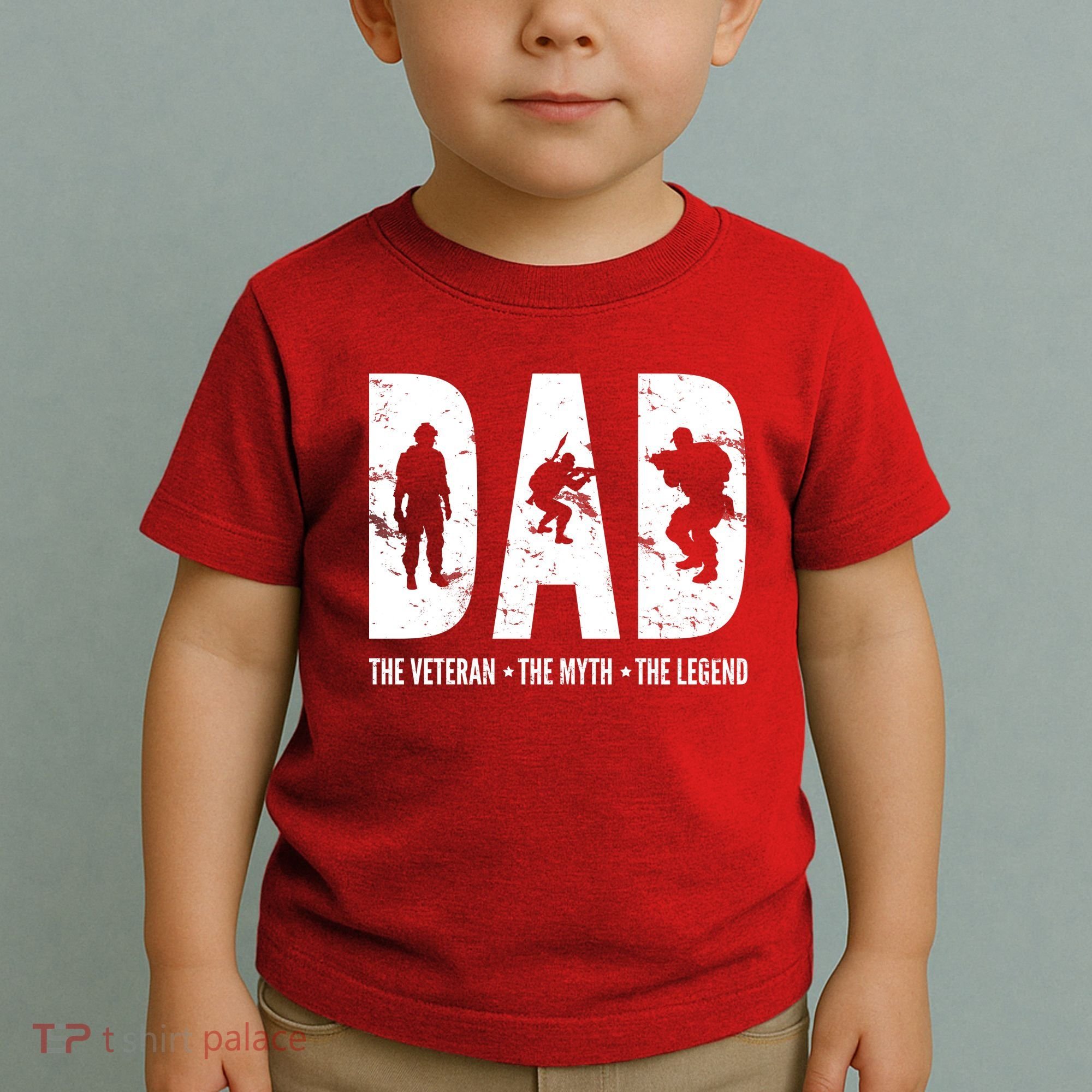 Dad The Veteran The Myth The Legend Toddler T-Shirt