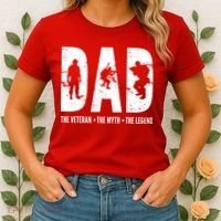 Dad The Veteran The Myth The Legend Women's T-Shirt thumb 2