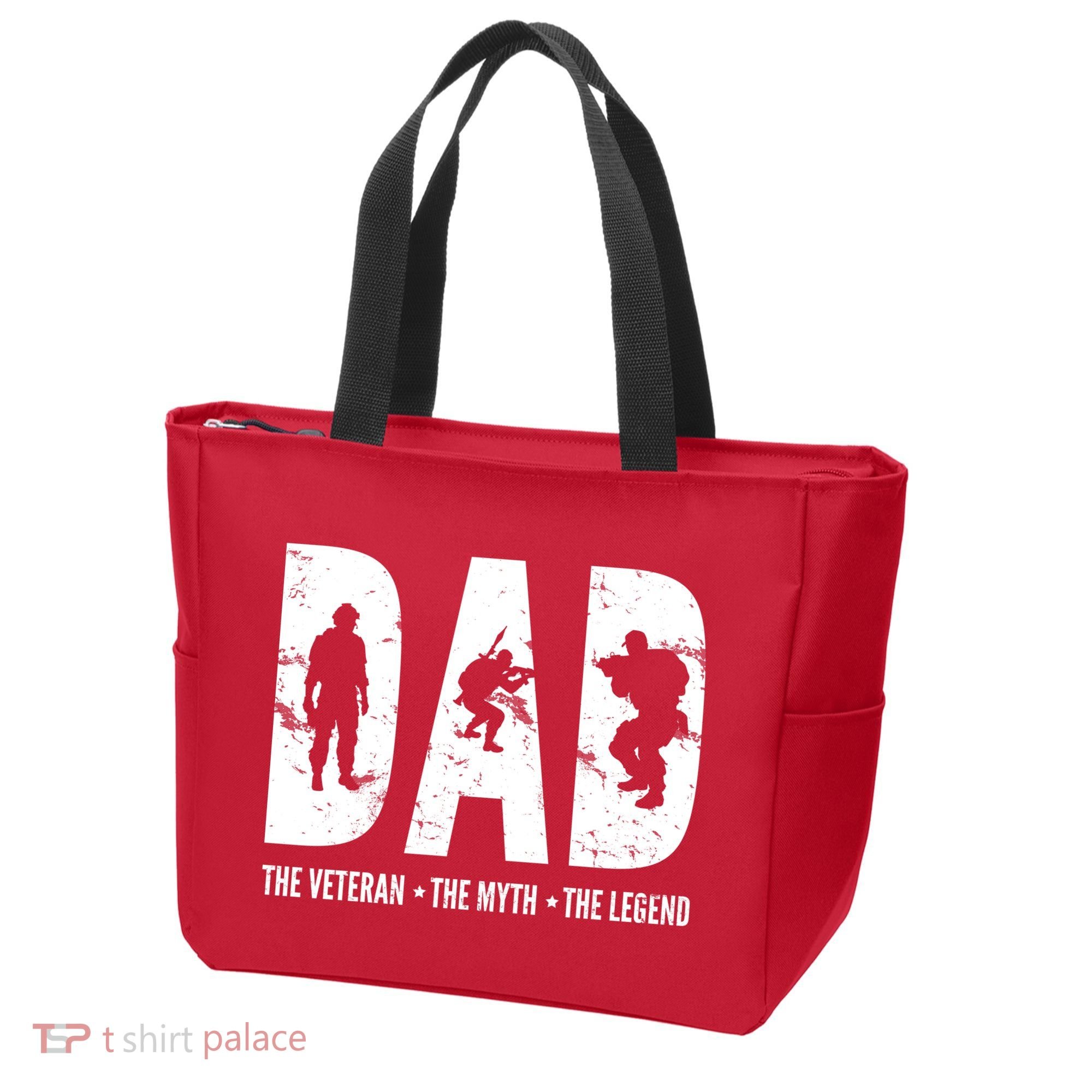 Dad The Veteran The Myth The Legend Tote Bag