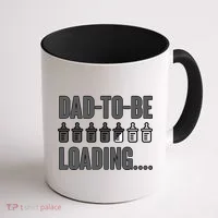 Dad To Be Loading Coffee Mug thumb 1