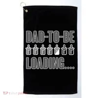 Dad To Be Loading Golf Towel thumb 0