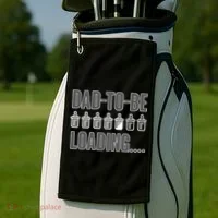 Dad To Be Loading Golf Towel thumb 2