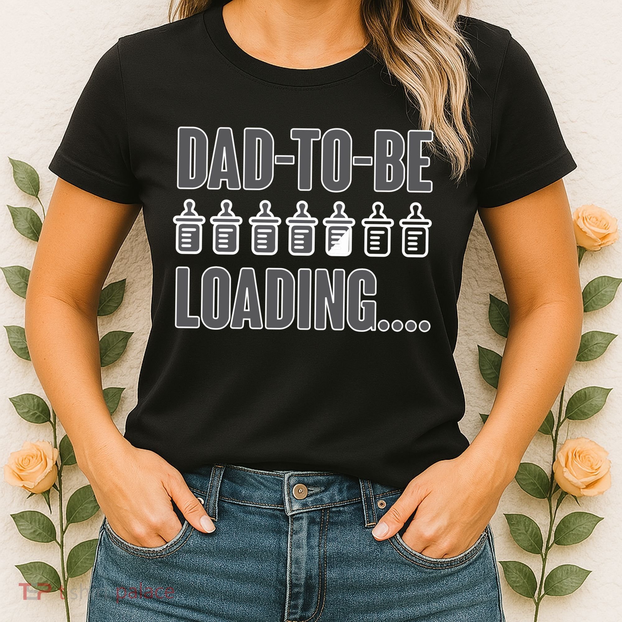 Dad To Be Loading Women's T-Shirt