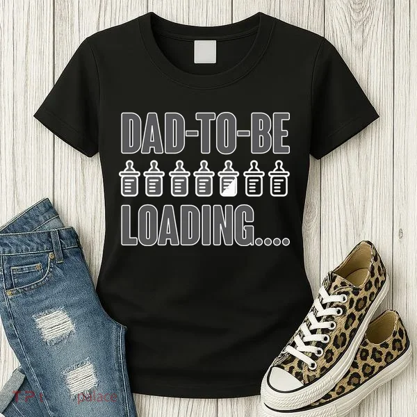 Dad To Be Loading Women's T-Shirt