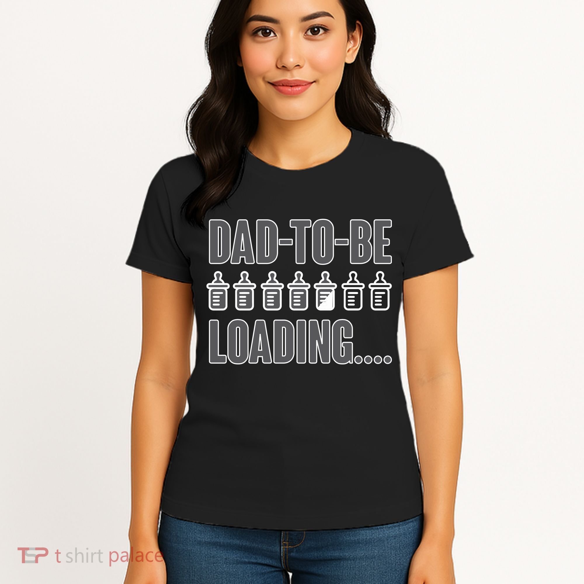 Dad To Be Loading Women's T-Shirt