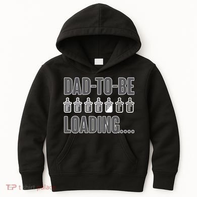 Dad To Be Loading Kids Hoodie