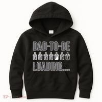 Dad To Be Loading Kids Hoodie thumb 0