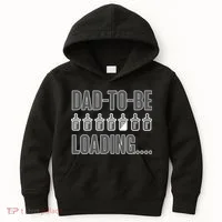 Dad To Be Loading Kids Hoodie thumb 0