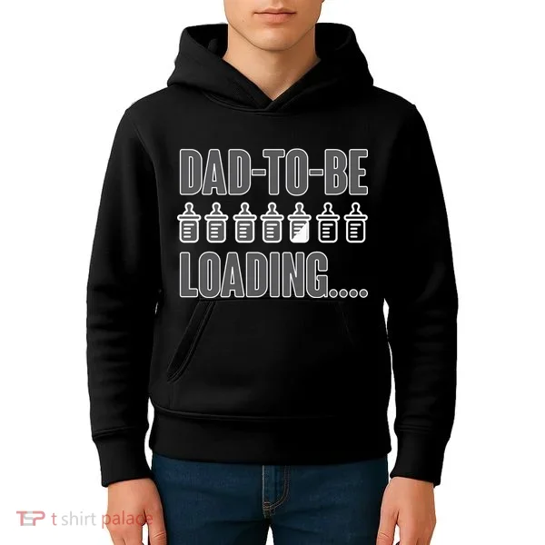 Dad To Be Loading Kids Hoodie