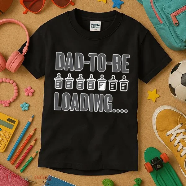 Dad To Be Loading Kids T-Shirt