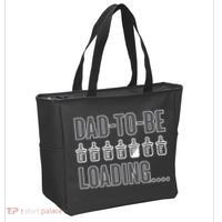 Dad To Be Loading Tote Bag thumb 2