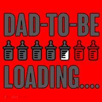 Dad To Be Loading Santa Hat thumb 1