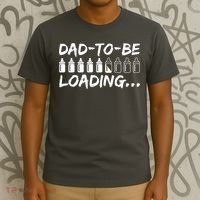 Dad To Be Loading Future Daddy T-Shirt thumb 3