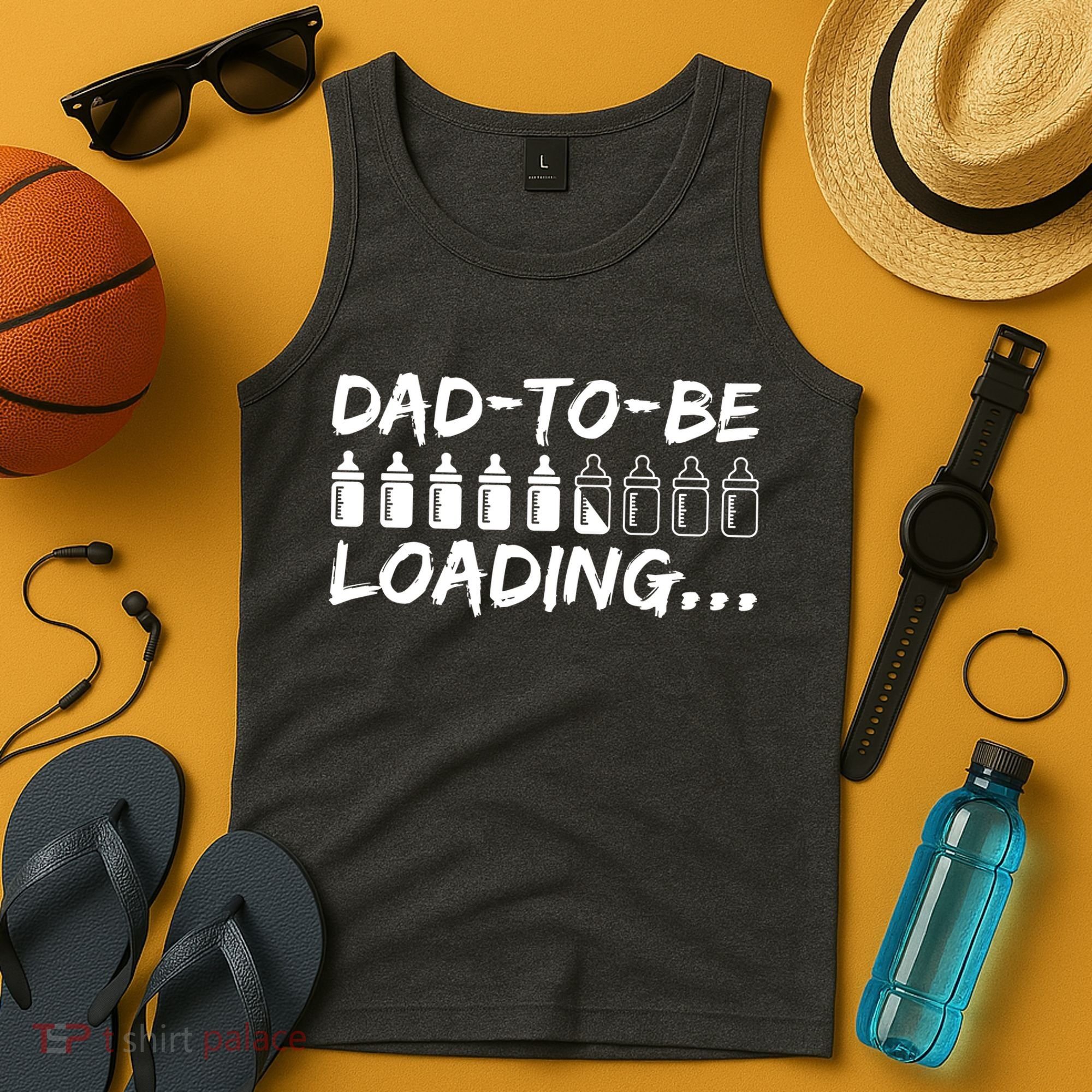 Dad To Be Loading Future Daddy Tank Top