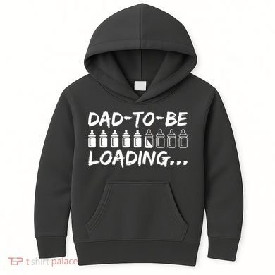 Dad To Be Loading Future Daddy Kids Hoodie