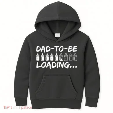 Dad To Be Loading Future Daddy Kids Hoodie