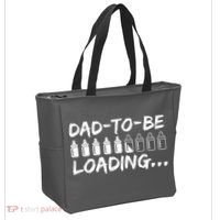 Dad To Be Loading Future Daddy Tote Bag thumb 2