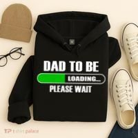 Dad To Be Loading Please Wait Hoodie thumb 4