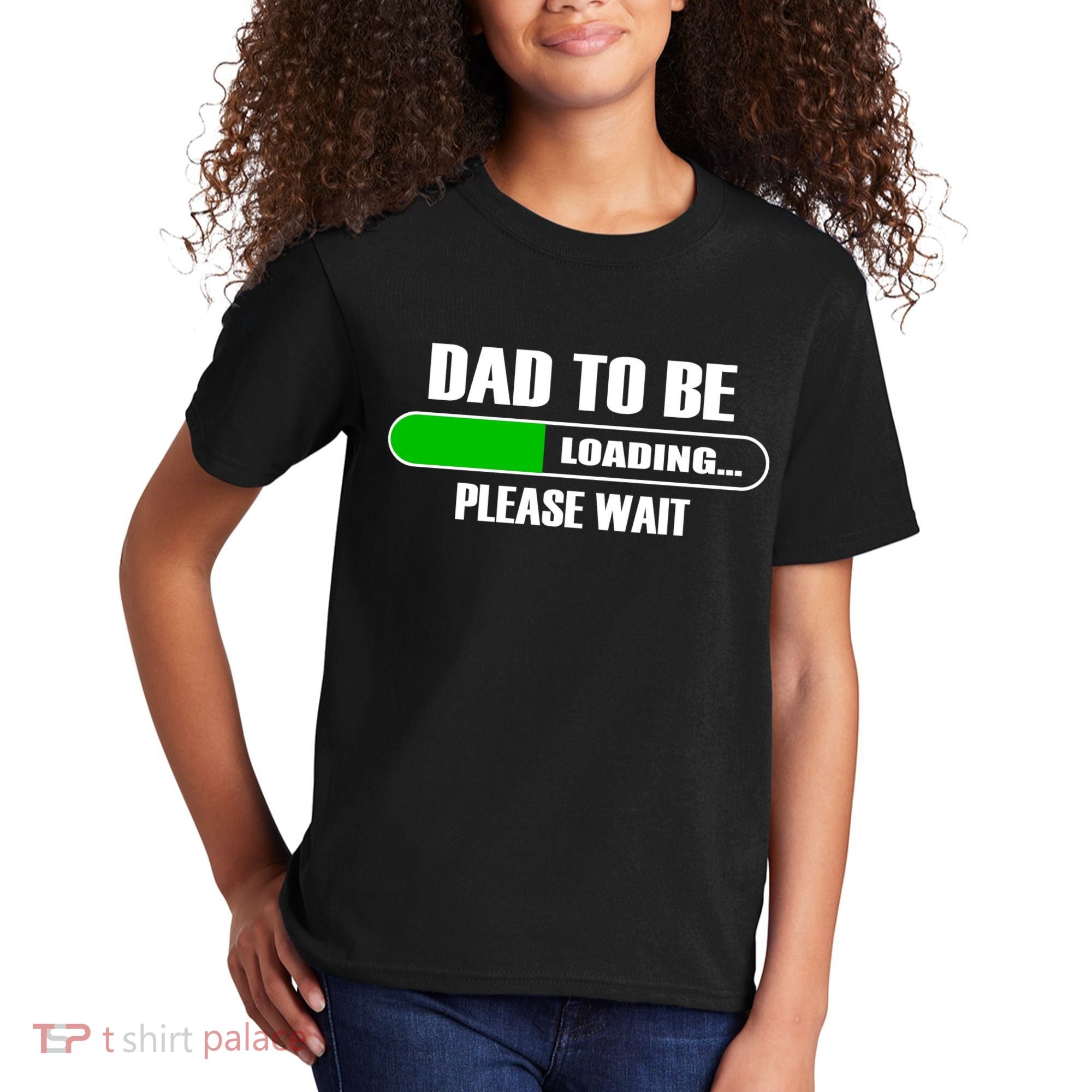 Dad To Be Loading Please Wait Kids T-Shirt