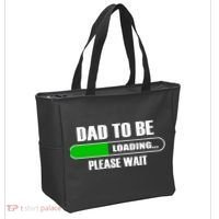 Dad To Be Loading Please Wait Tote Bag thumb 2