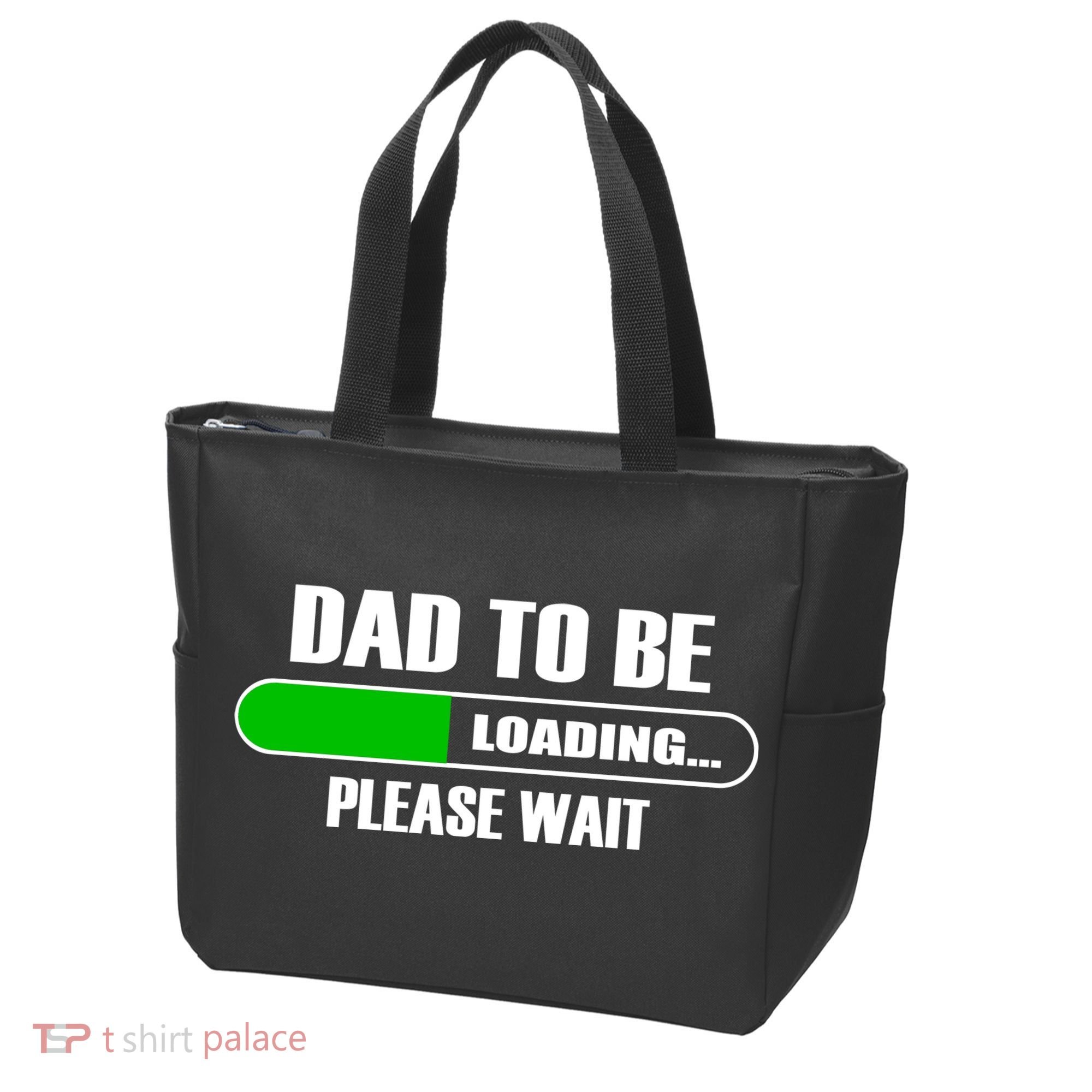 Dad To Be Loading Please Wait Tote Bag