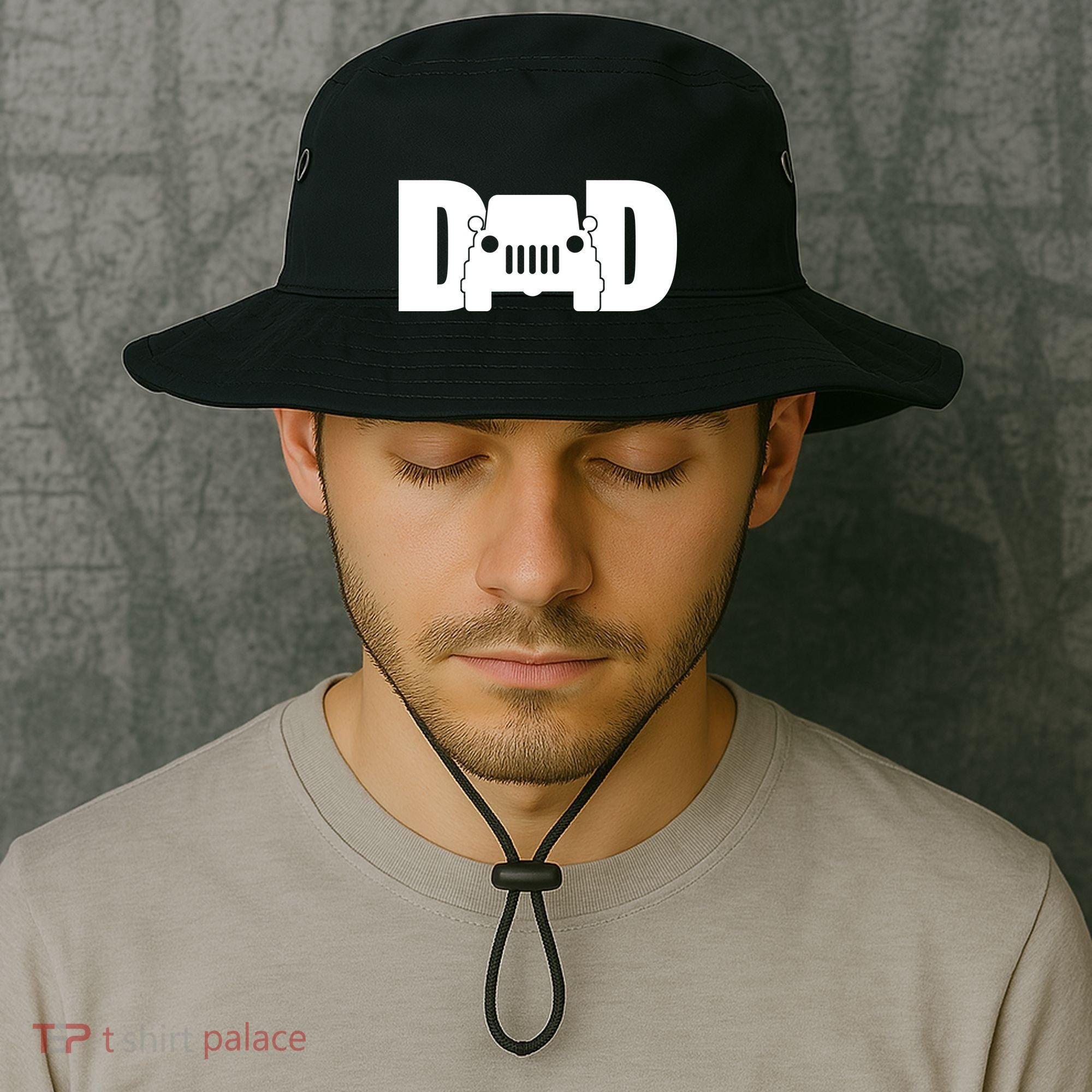 Dad Truck Logo Bucket Hat