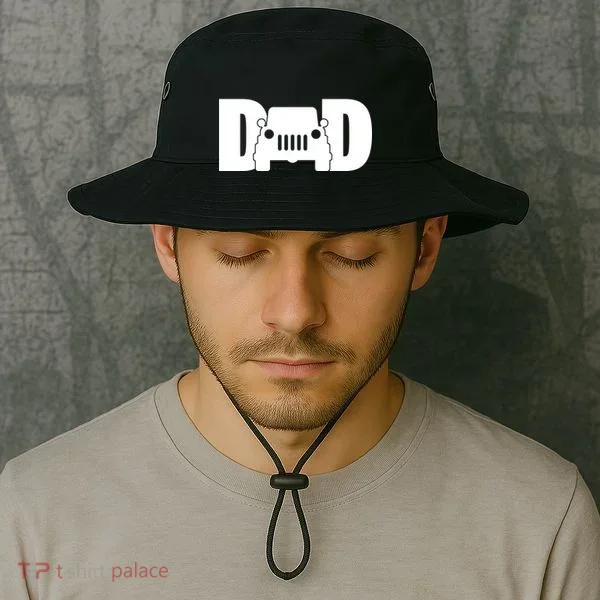 Dad Truck Logo Bucket Hat