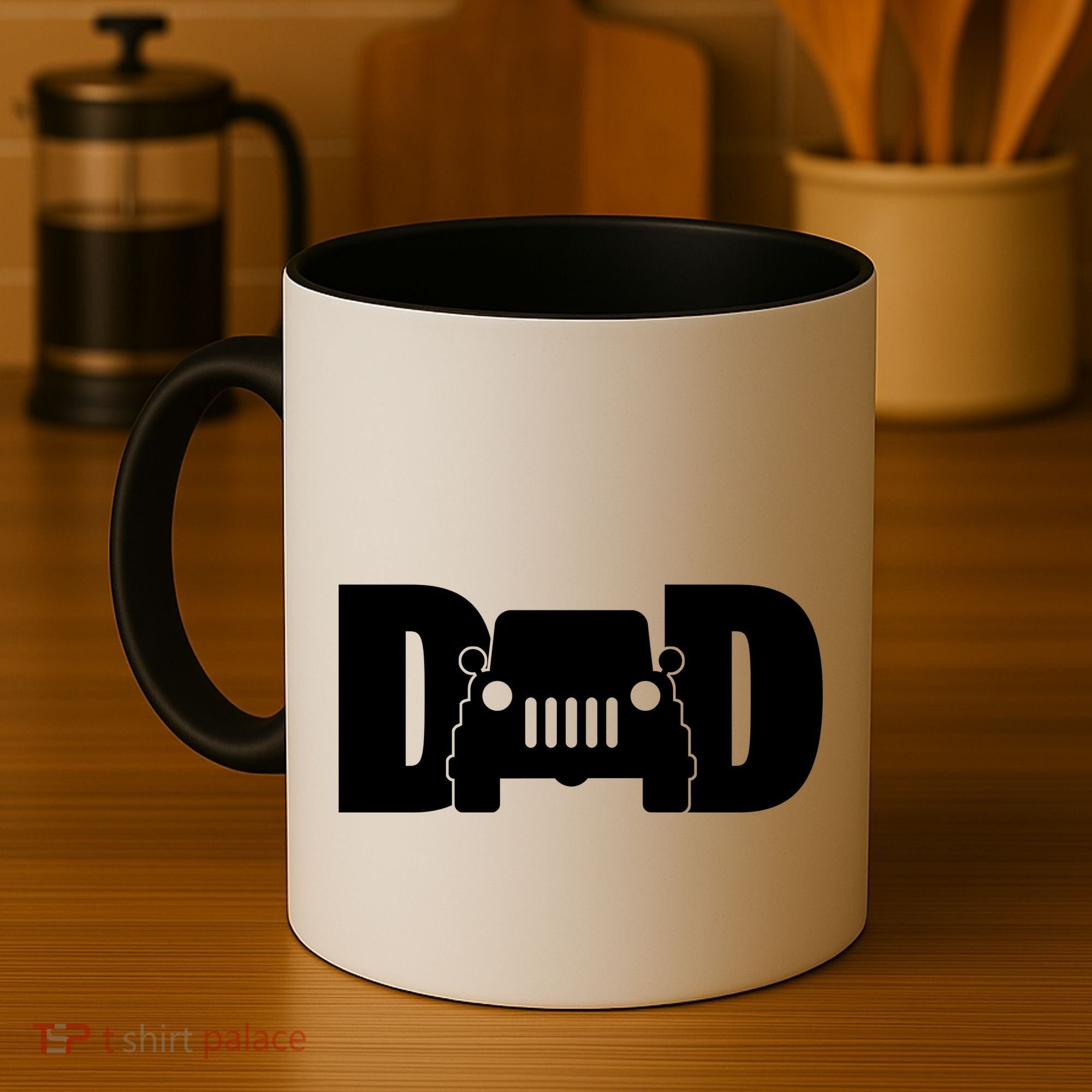Dad Truck Logo Coffee Mug
